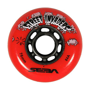 Колеса SEBA STREET INVADERS, red 76mm