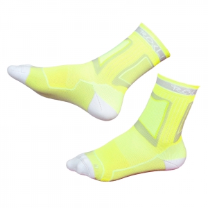 Носки ROLLERCLUB Performance (neon yellow/white)
