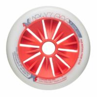 Колеса GYRO NEW CLEAR (natural/red) 125mm