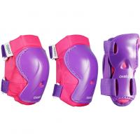 Комплект защиты OXELO PLAY Pink/Purple (3-Pack)