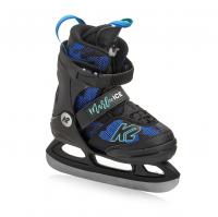 Раздвижные ледовые коньки K2 MARLEE JR ICE camo/blue 2021 г.