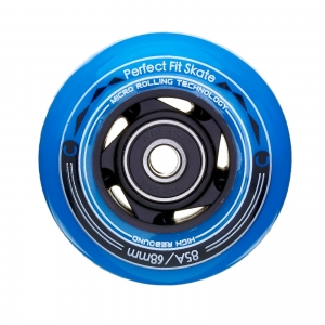 Колесо в сборе MICRO (+ 2 pcs bearing + 1 ps hub) 68mm BLUE for INFINITY