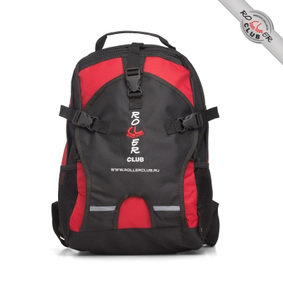 Рюкзак ROLLERCLUB большой красно-черный
