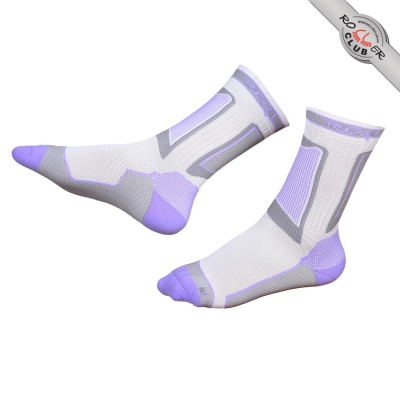 Носки ROLLERCLUB Performance (white/lilac)