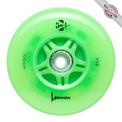 Колеса LUMINOUS 100MM (GREEN APPLE/GLOW)