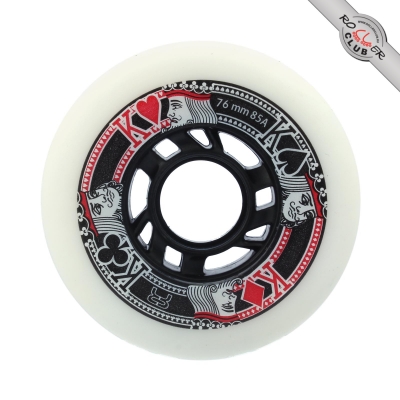 Колеса FR SKATES STREET KINGS 76mm/85A (WHITE/BLACK)