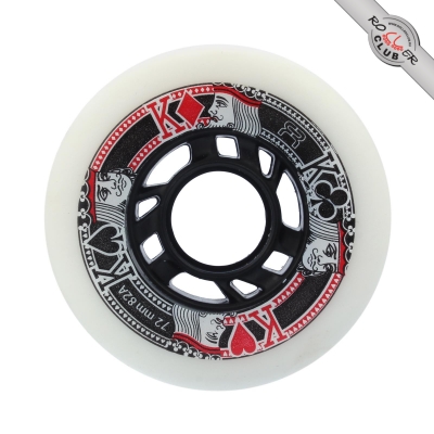 Колеса FR SKATES STREET KINGS 72mm/85A (WHITE/BLACK)
