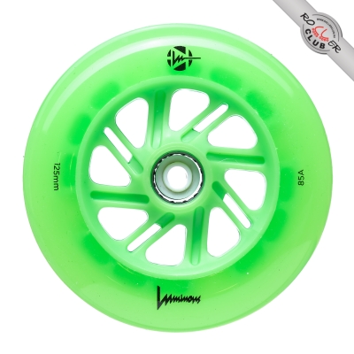 Колеса LUMINOUS 125MM (GREEN APPLE/GLOW)