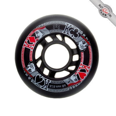Колеса FR SKATES STREET KINGS 68mm/85A (BLACK/BLACK)