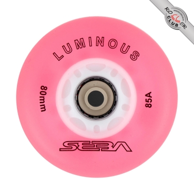Колеса SEBA LUMINOUS 80MM (PINK/WHITE)