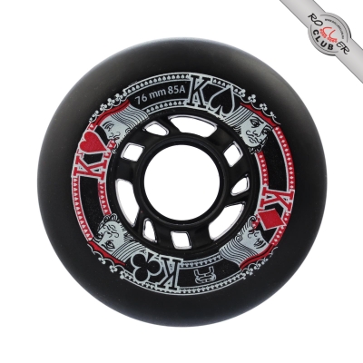 Колеса FR SKATES STREET KINGS 76mm/85A (BLACK/BLACK)