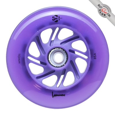 Колеса LUMINOUS 110MM (PURPLE/PURPLE)