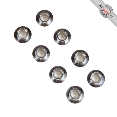 Запчасть POWERSLIDE Втулки Prazesions 8mm, 10,38 silver (8 шт)