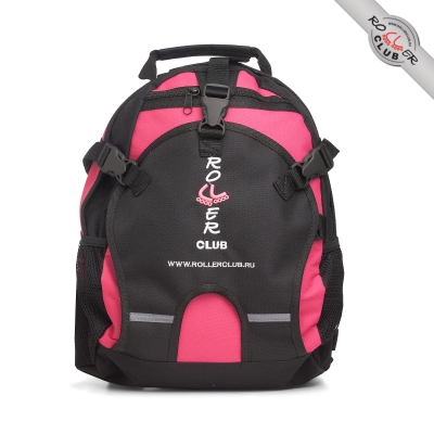 Рюкзак ROLLERCLUB маленький черно-малиновый