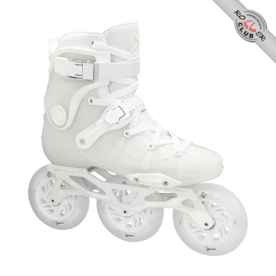 Роликовые коньки LUMINOUS RAY 110mm WHITE