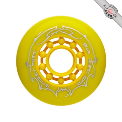 Колеса GYRO STREET yellow 76mm/84A