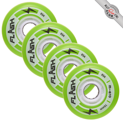 Колеса MICRO FLASH 76mm (GREEN)