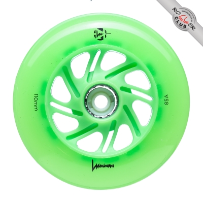Колеса LUMINOUS 110MM (GREEN APPLE/GLOW)