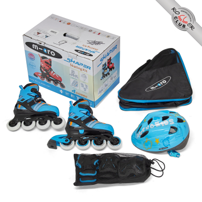 Роликовые коньки MICRO SHAPER-COMBO (blue/black)