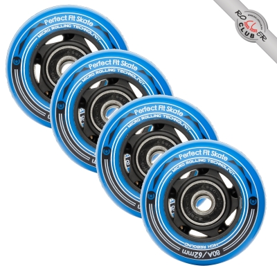 Колесо в сборе MICRO (+ 2 pcs bearing + 1 ps hub) 62mm BLUE for INFINITY