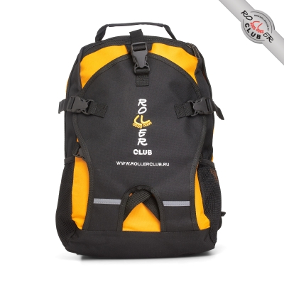 Рюкзак ROLLERCLUB большой жёлто-черный