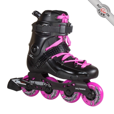 Роликовые коньки SEBA FRX W (BLACK/PINK) 2015 г.