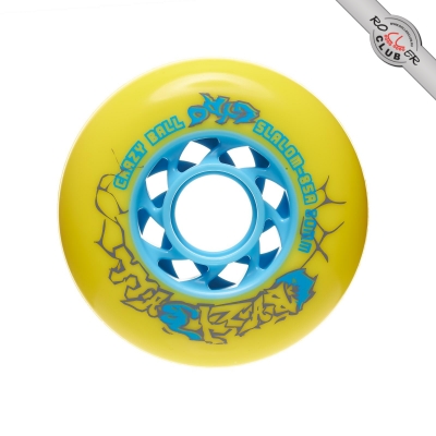 Колеса GYRO CRAZYBALL (yellow) 80mm/85A