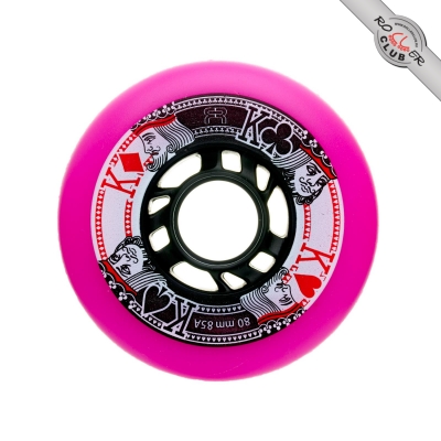 Колеса FR SKATES STREET KINGS 80mm/85A (PINK/BLACK)