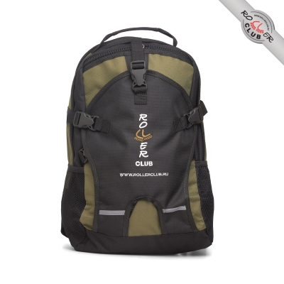 Рюкзак ROLLERCLUB большой болотно-черный