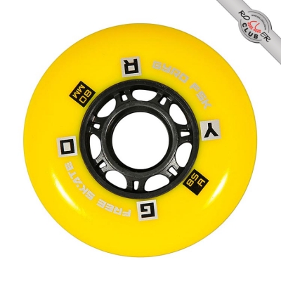 Колеса GYRO GFR F2R yellow 80mm/85A