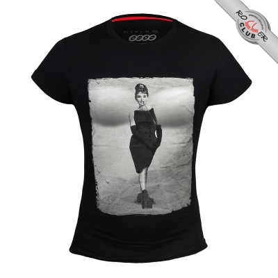 Футболка RC ОДРИ женская (черная)