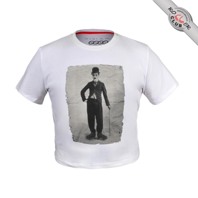 Футболка RC ЧАПЛИН женская (белая)