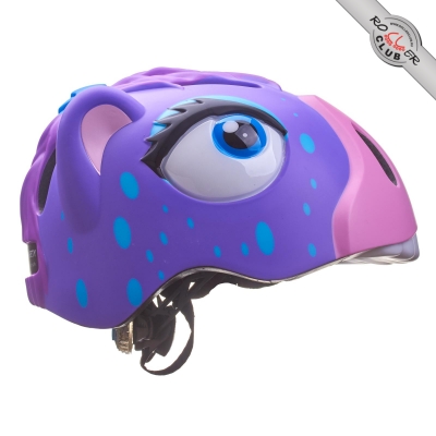 Шлем CRAZY SAFETY ZEBRA (сиреневый)