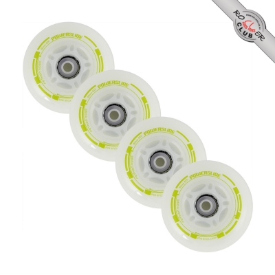 Колеса POWERSLIDE FOTHON Envy, green LED, 90mm