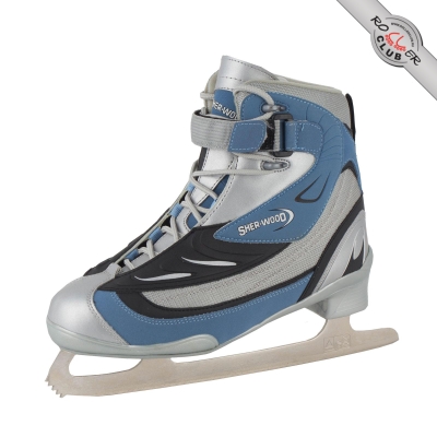 Фигурные коньки SHERWOOD SK Silver (син/срб)