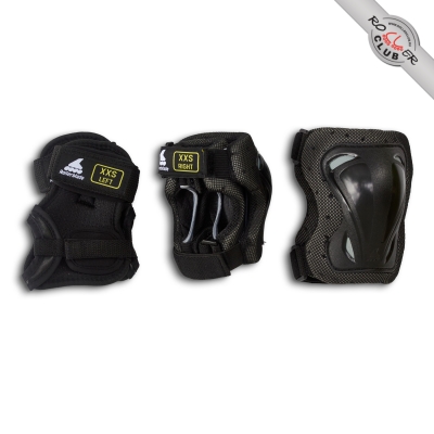 Комплект защиты ROLLERBLADE SKATE GEAR JUNIOR 3 PACK black 2021 г.
