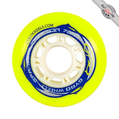 Колеса GYRO GFR SLALOM yellow 72mm/83A