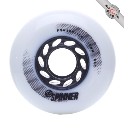 Колеса POWERSLIDE SPINNER 76mm/85a (matte white)