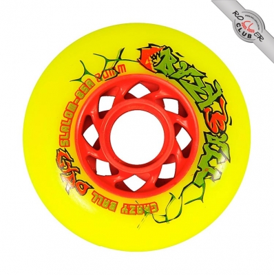 Колеса GYRO CRAZY BALL yellow(red) 72mm/86A