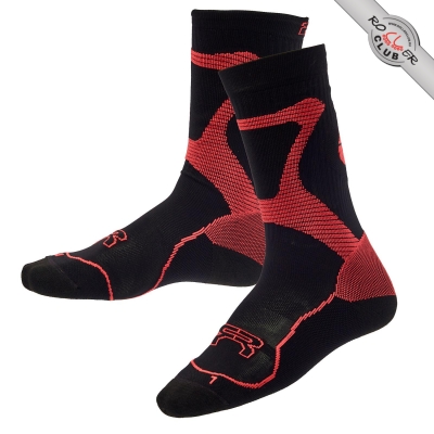 Носки FR SKATES Nano Sport (black/red)