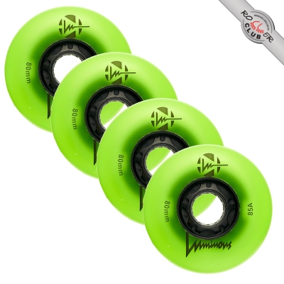 Колеса LUMINOUS 80MM (GREEN/GLOW)