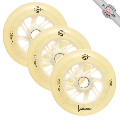 Колеса LUMINOUS 125MM (WHITE/GLOW)