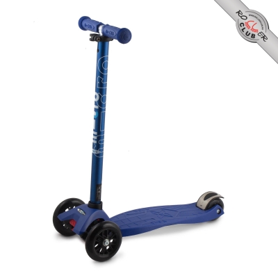 Самокат MICRO Maxi T Синий металлик