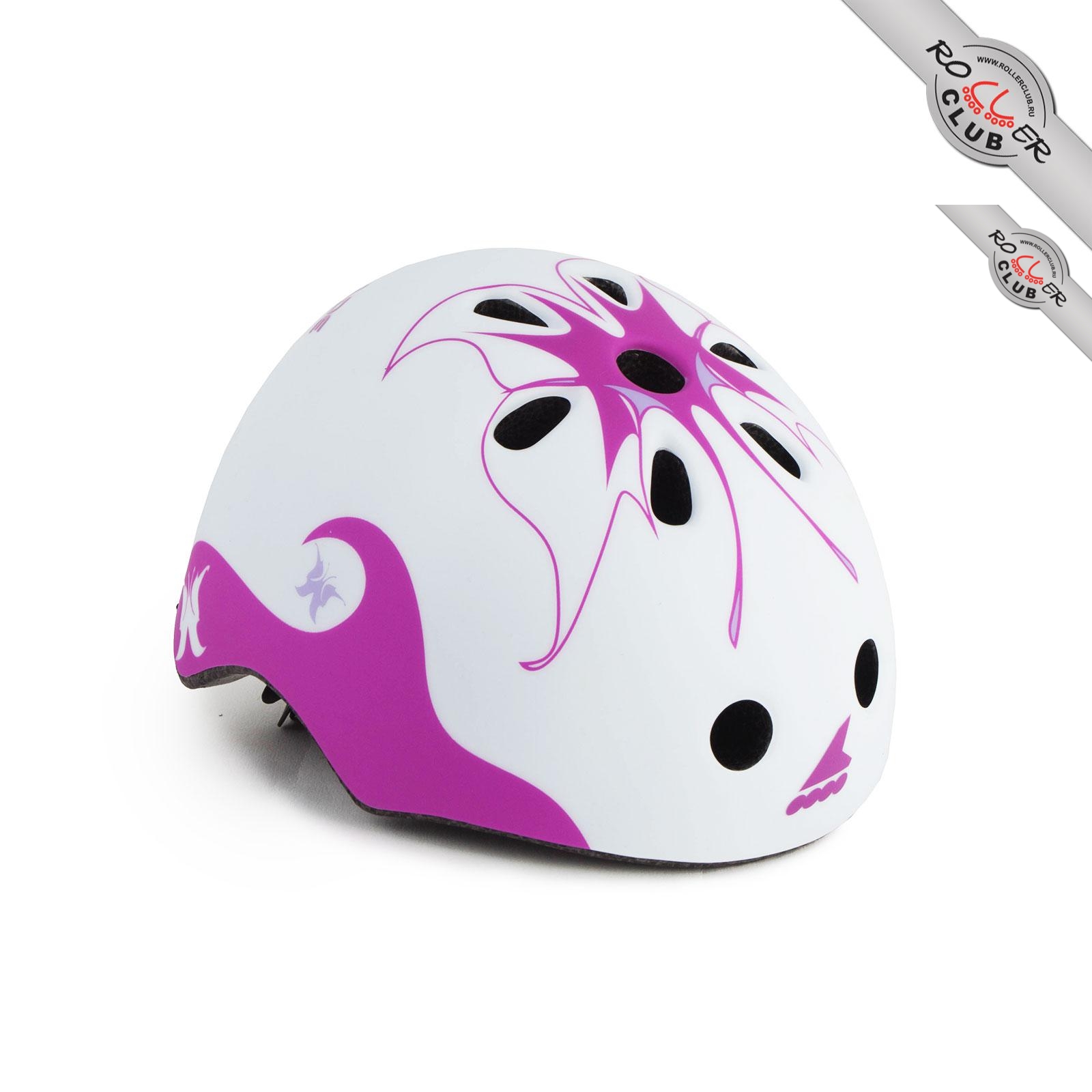 Шлем ROLLERBLADE TWIST JR G HELMET white/purple 2019 г.